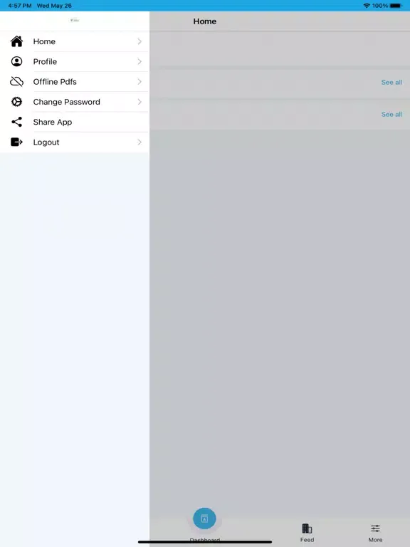 Tangkapan skrin rootsclasses iPad 